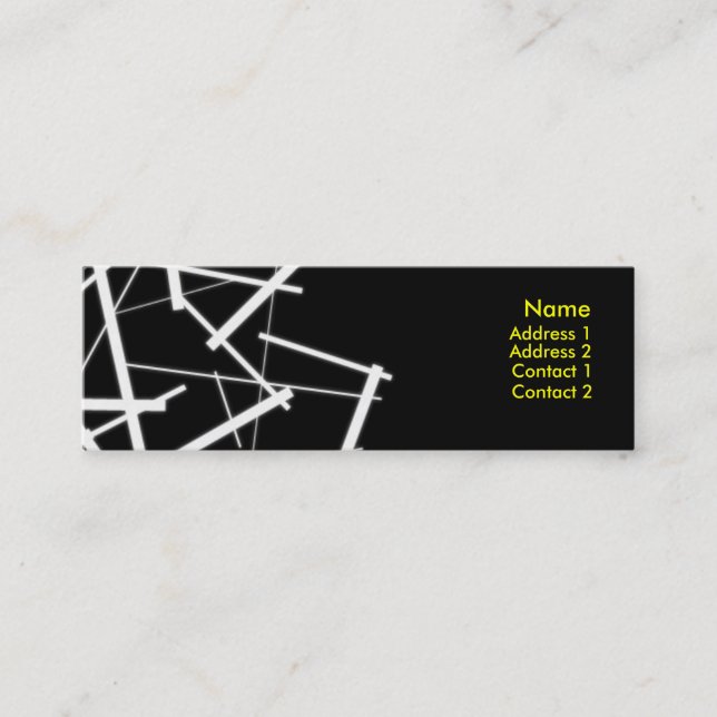 Carte De Visite Mini Arkitektur (Devant)