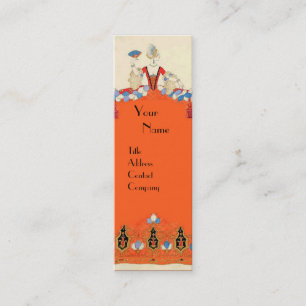 CARTE DE VISITE MINI ARTISTE DE DESIGNER MAKEUP DE LA MODE LADANGE ORAN