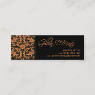 Carte De Visite Mini Artiste de maquillage professionnel V'Baroque (mai