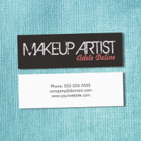 Artiste de maquillage rose pâle et simple moderne