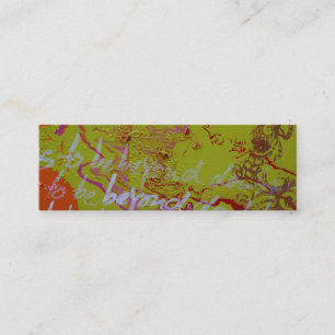 Carte De Visite Mini "Au delà du doute "