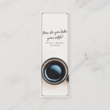 Avec un Signet de livre