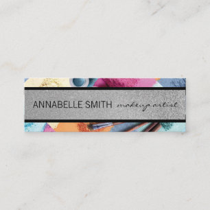 Carte De Visite Mini Baisers / Artiste de maquillage / Poudre de maquil