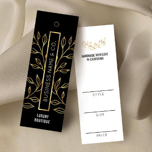 Carte De Visite Mini Balise de prix des vêtements de la boutique Floral