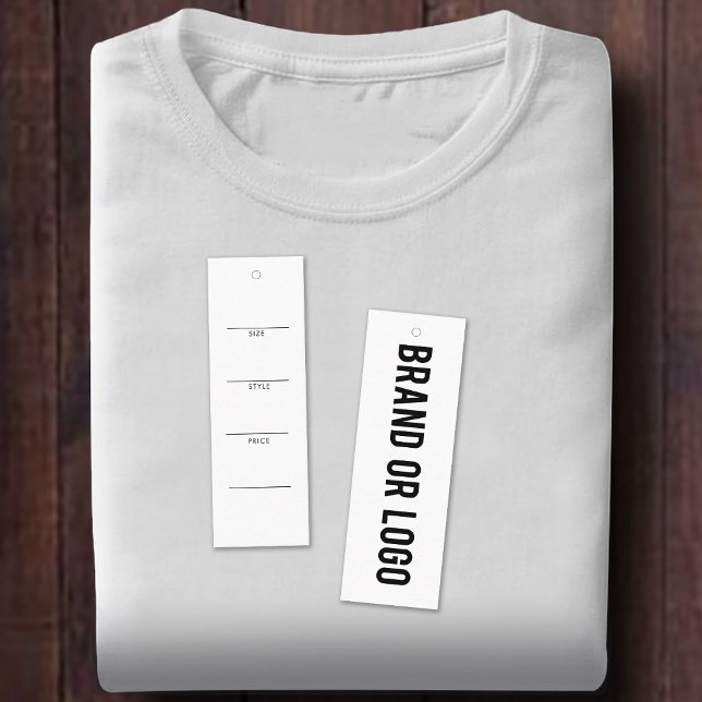 Carte De Visite Mini Balise Hang du logo de l'entreprise Vêtements Swin (Créateur téléchargé)