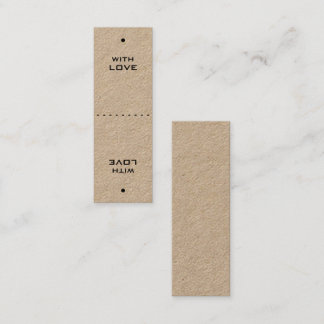 Carte De Visite Mini Balises cadeaux Mini Deux en Un