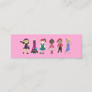 Carte De Visite Mini Ballet Tap Jazz Lyrique Hiphop Acro Dance Studio