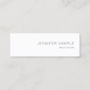 Carte De Visite Mini Bel élégant simple professionnel de conception