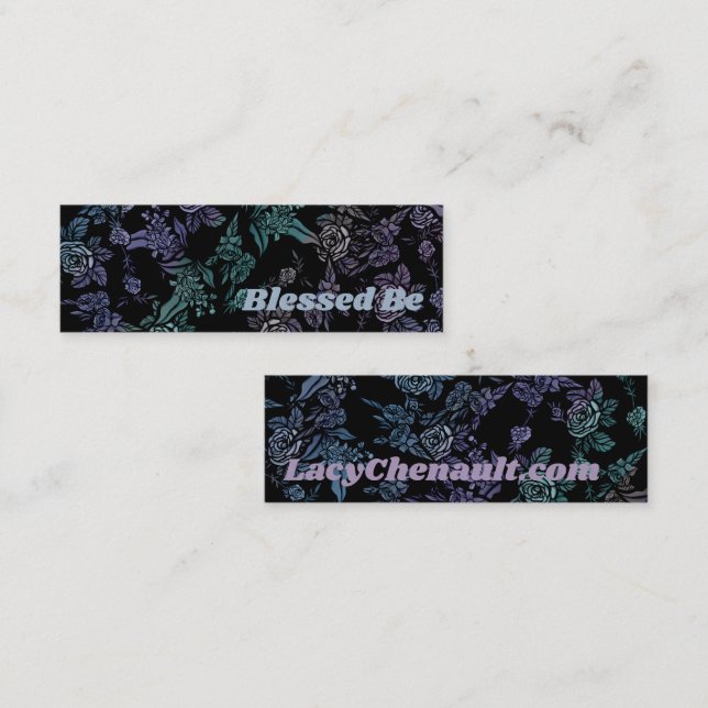 Carte De Visite Mini Béni Soit (Devant / Derrière)