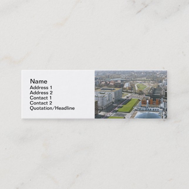 Carte De Visite Mini Berlin (Devant)