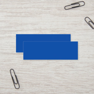 Carte de visite Mini Bleu Cobalt