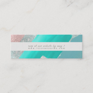 Carte De Visite Mini Boîtier RSVP Aquarelle PixDezines Modern Art