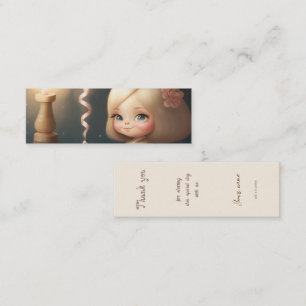 Carte De Visite Mini Bonne fille anniversaire 01