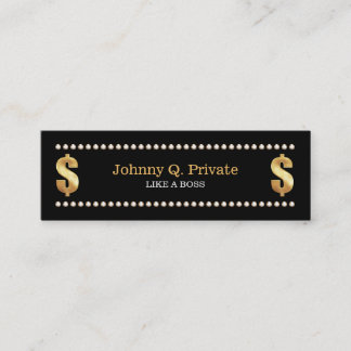 Carte De Visite Mini Boss Bling VIP