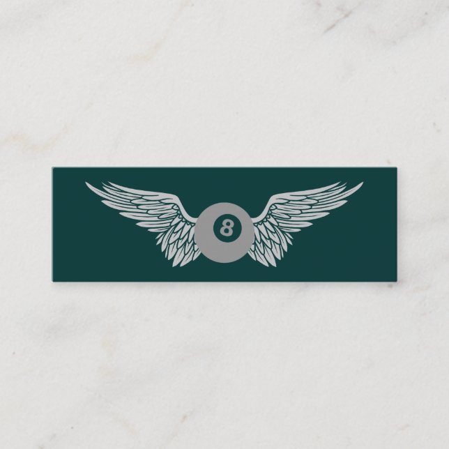 Carte De Visite Mini boule de huit (Devant)