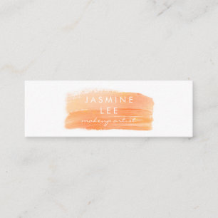 Carte De Visite Mini budget moderne chic de pêche d'aquarelle de