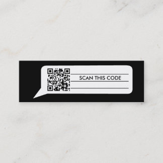 Carte De Visite Mini Bulle comique