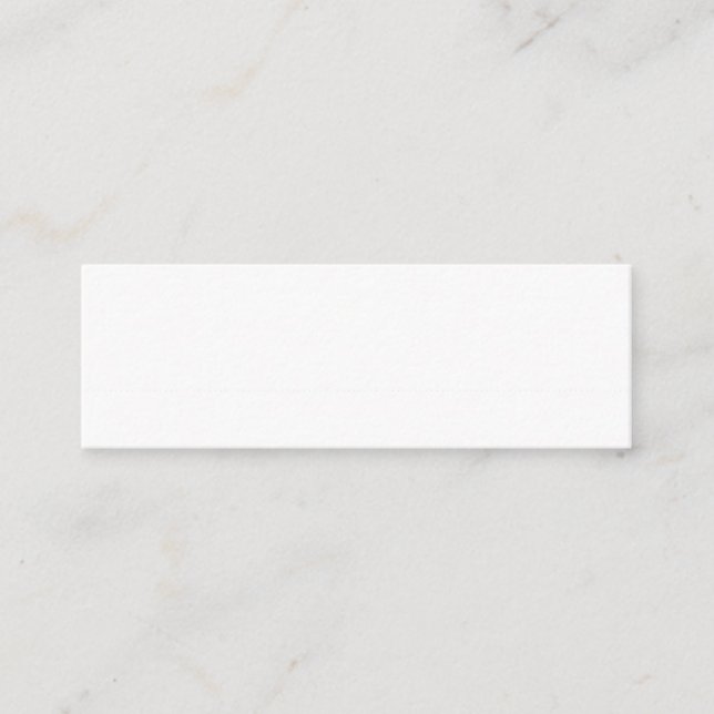 Carte De Visite Mini Business Card (Devant)