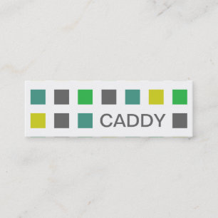 Carte De Visite Mini CADDY (carrés mod)