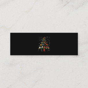 Carte De Visite Mini Cadeau pompier Joyeux pompier de Noël Fun