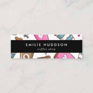 Carte De Visite Mini Café, Café, Café, Barista, Café