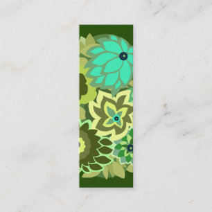 Carte De Visite Mini CAMBRIA aux nuances du vert