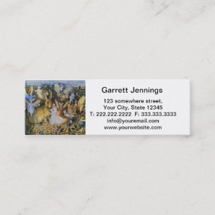 Carte De Visite Mini Caractères vintages de comptine