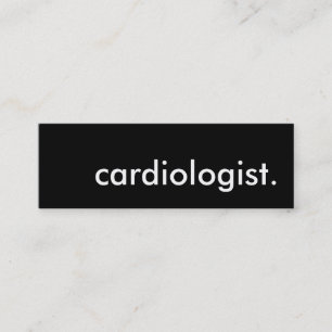 Carte De Visite Mini cardiologue.