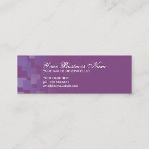Carte De Visite Mini cascades rétro