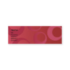 Cercles rouges - maigres