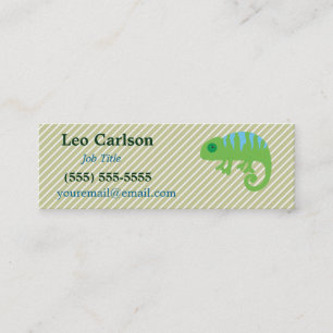 Carte De Visite Mini Chameleon