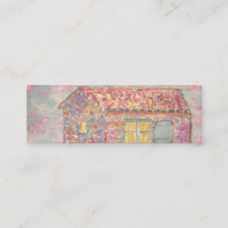 Carte De Visite Mini Champs Provence House et Lavender