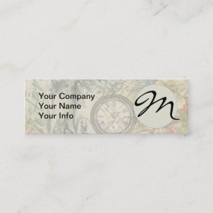 Carte De Visite Mini Cheshire Chat Alice Wonderland Classic