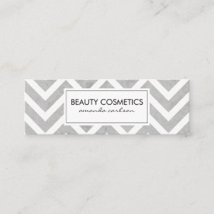 Carte De Visite Mini Chevron contemporain