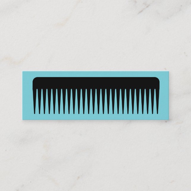 Carte De Visite Mini Chic coiffeur (Devant)