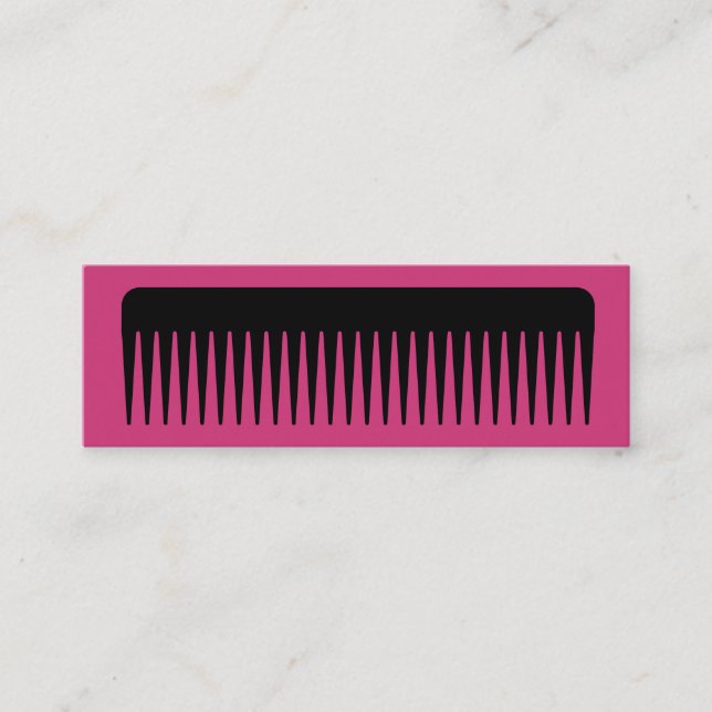 Carte De Visite Mini Chic coiffeur (Devant)