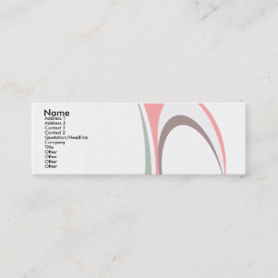 Carte De Visite Mini classique abstrait