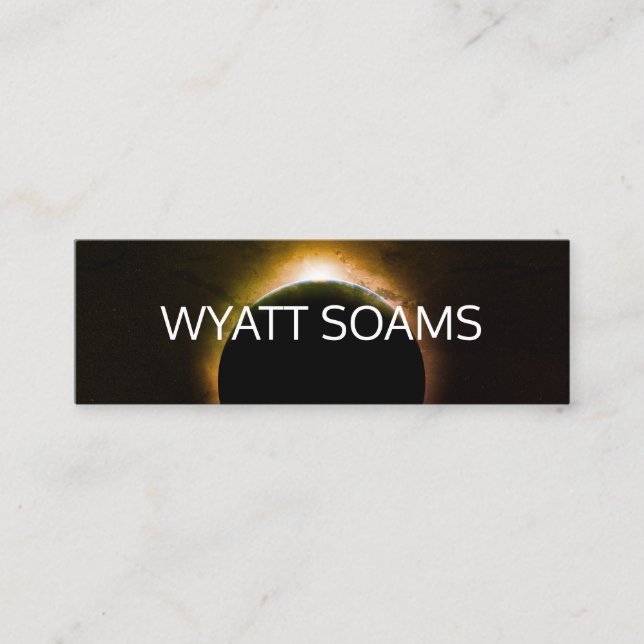 Carte De Visite Mini Consultant Eclipse (Devant)