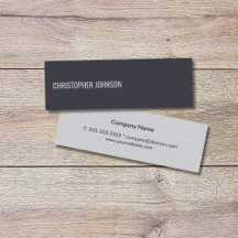 Consultant professionnel simple Elegant Blue Grey