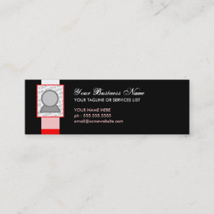 Carte De Visite Mini coussin motif