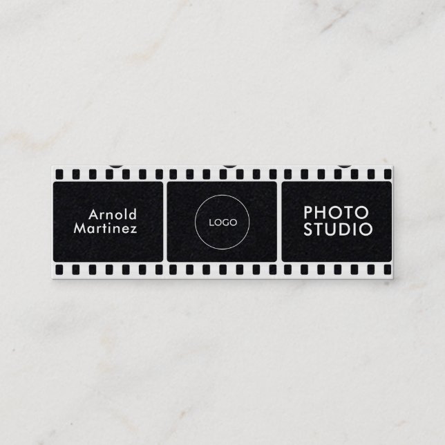 Carte De Visite Mini Couverture du cadre de bande  (Devant)