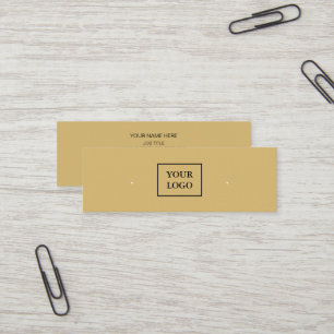 Carte De Visite Mini Créer votre écoute de logo personnalisée