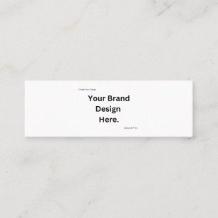 Carte De Visite Mini Créez votre propre conception et impression