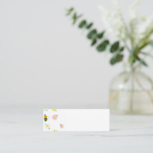 Carte De Visite Mini Cute Bumblebee