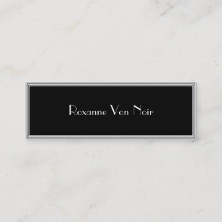 Carte De Visite Mini Deco