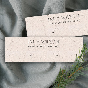 CARTE DE VISITE MINI ÉCRAMIQUE DE CÉRAMIQUE ROSE DOUX ET ROSE MOUILLÉE 