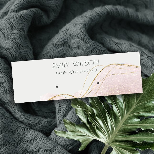 Carte De Visite Mini Écran d'oreille brillant de la Parties scintillant (Créateur téléchargé)