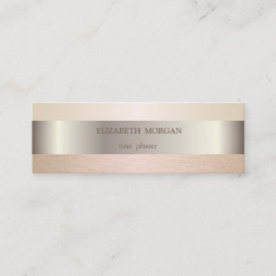 Carte De Visite Mini Élégant Design Moderne Et Élégant