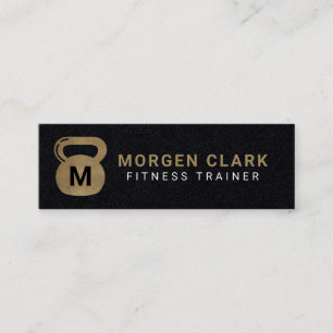 Carte De Visite Mini Entraîneur de conditionnement physique personnel G