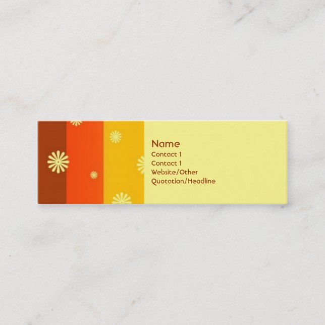 Carte De Visite Mini Été de 74 (Devant)